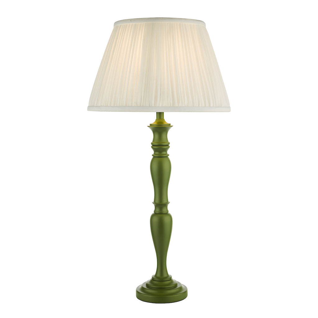 dar-lighting-Caycee-Table-Lamp-Green