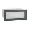 Grimstad LED Recessed Wall Light Graphite - Norlys