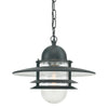 Oslo 1 Light Chain Lantern - Black - Norlys