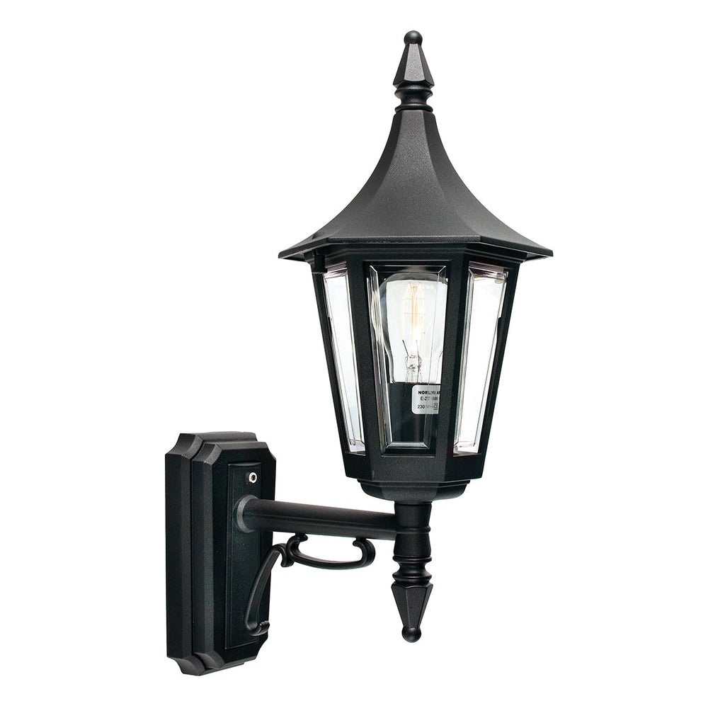 Rimini 1 Light Up Wall Lantern - Norlys