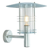 Stockholm 1 Light Grande Wall Lantern - Galvanized - Norlys