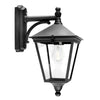 Turin 1 Light Down Wall Lantern - Black - Norlys