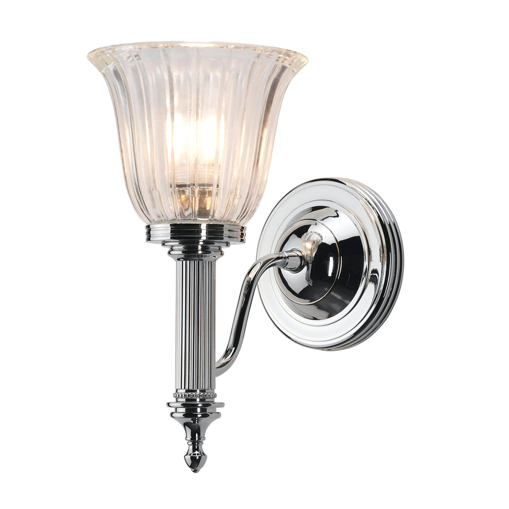 Carroll 1 Light - Polished Chrome - Elstead Lighting