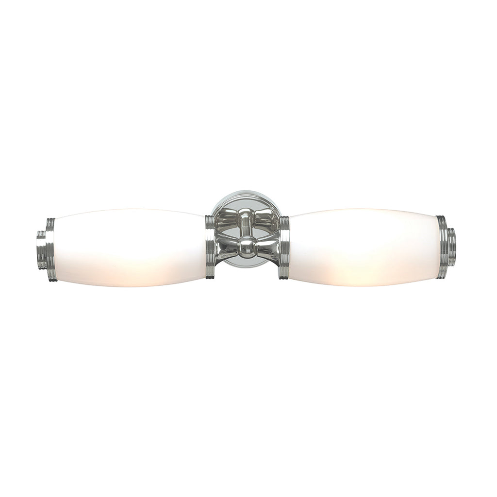 Eliot 2 Light Wall Light - Polished Chrome - Elstead Lighting