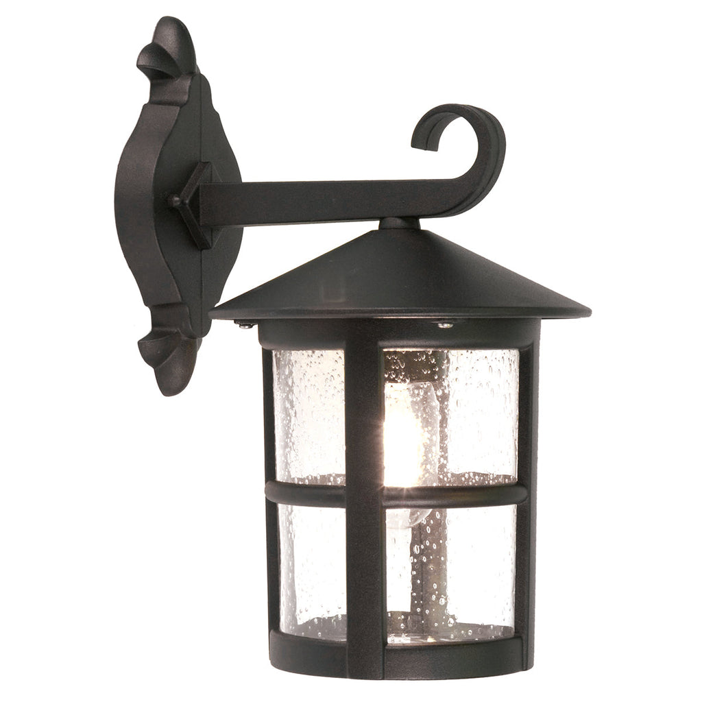 Hereford 1 Light Grande Wall Down Lantern - Elstead Lighting