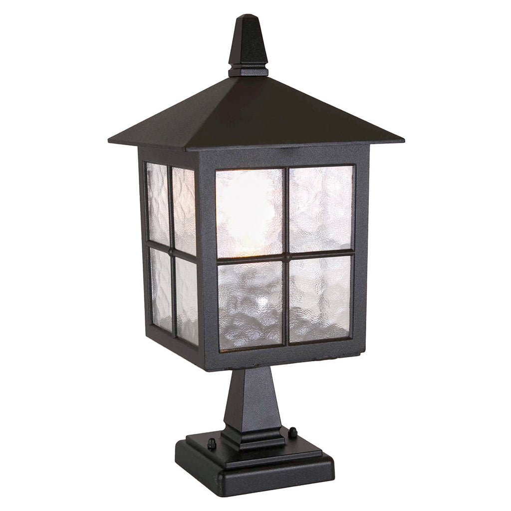 Winchester 1 Light Pedestal Lantern - Elstead Lighting