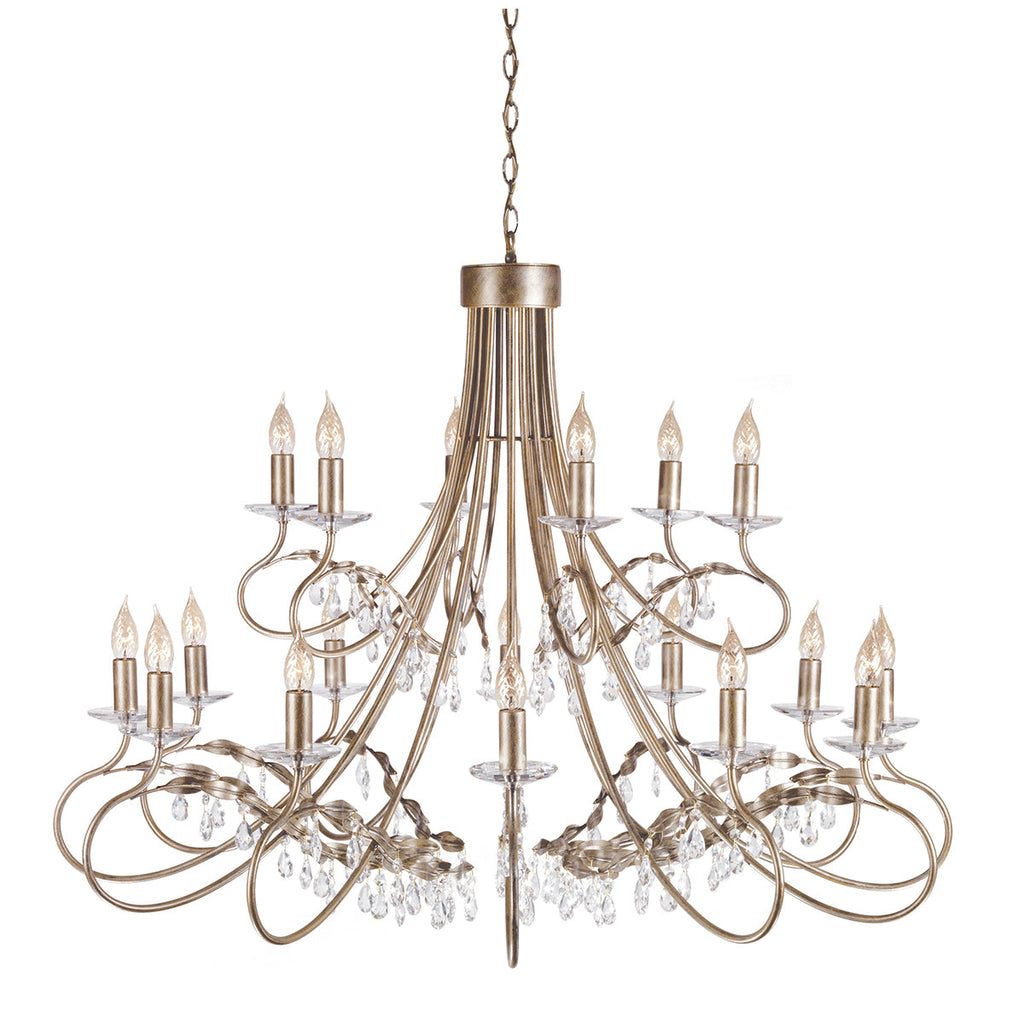 Christina 18 Light Chandelier - Elstead Lighting