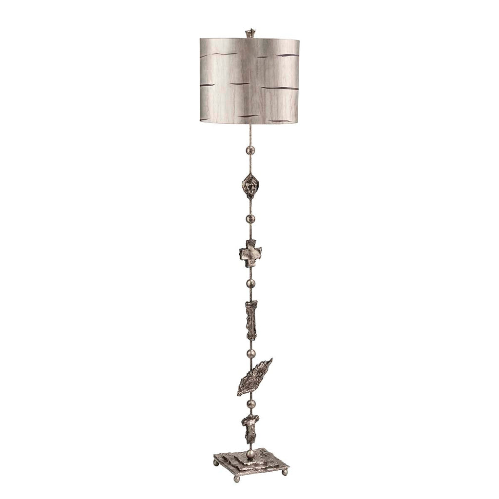 Fragment 1 Light Floor Lamp - Silver - Flambeau