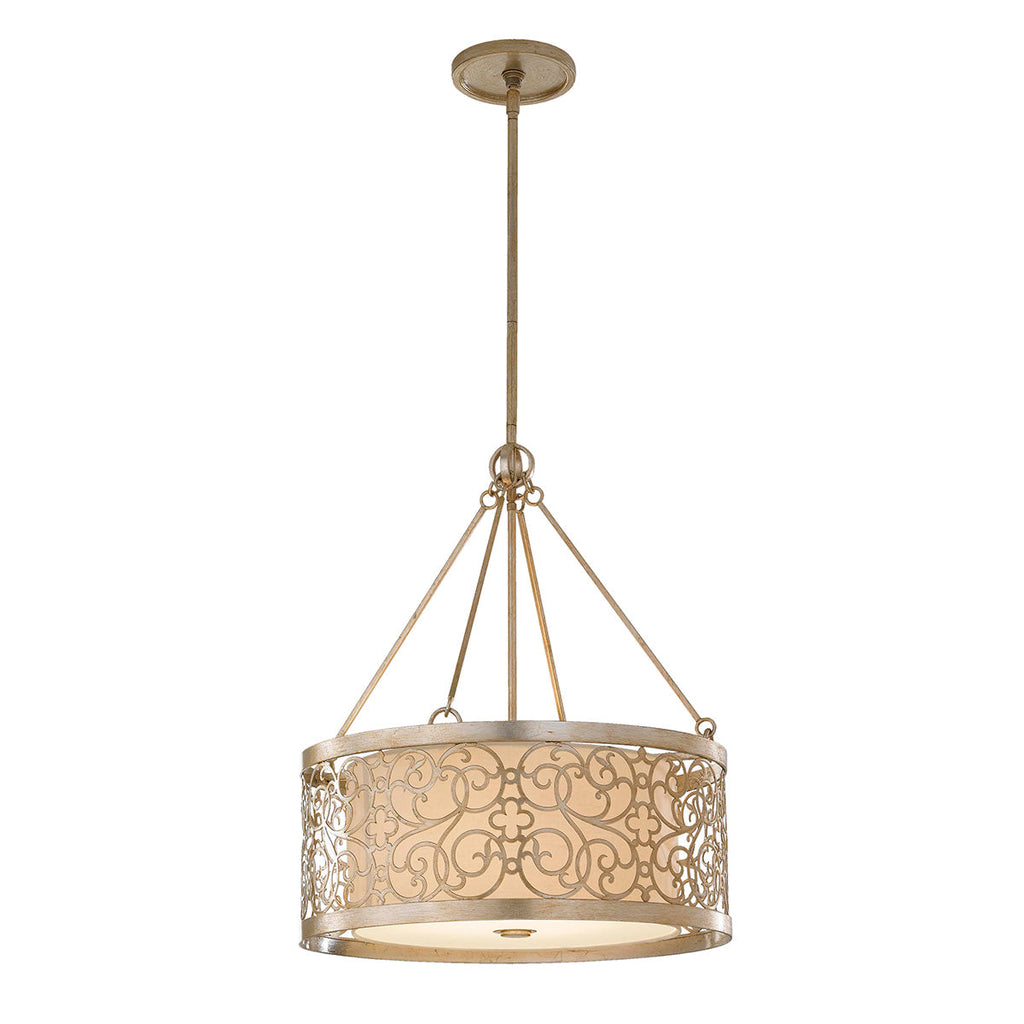 Arabesque 4 Light Chandelier  - Feiss