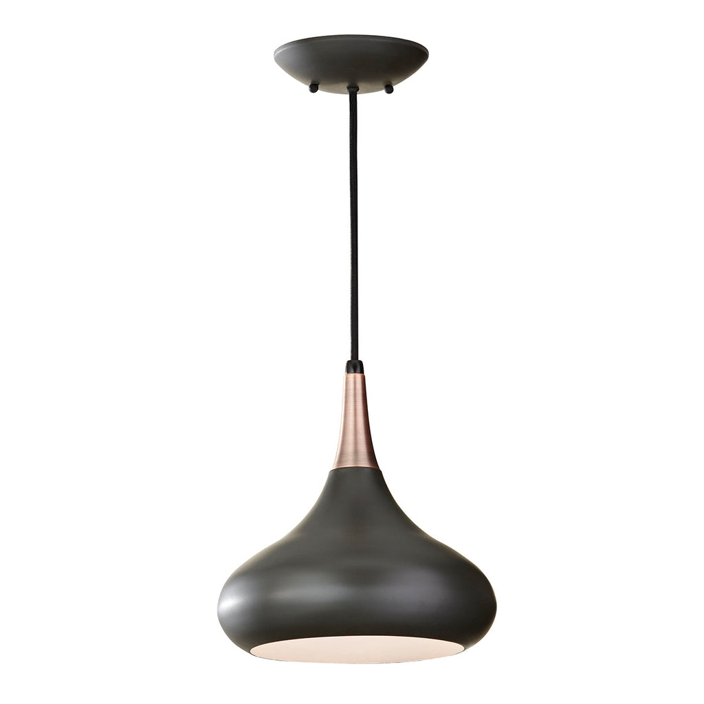 Beso 1 Light Medium Pendant  - Dark Bronze - Feiss