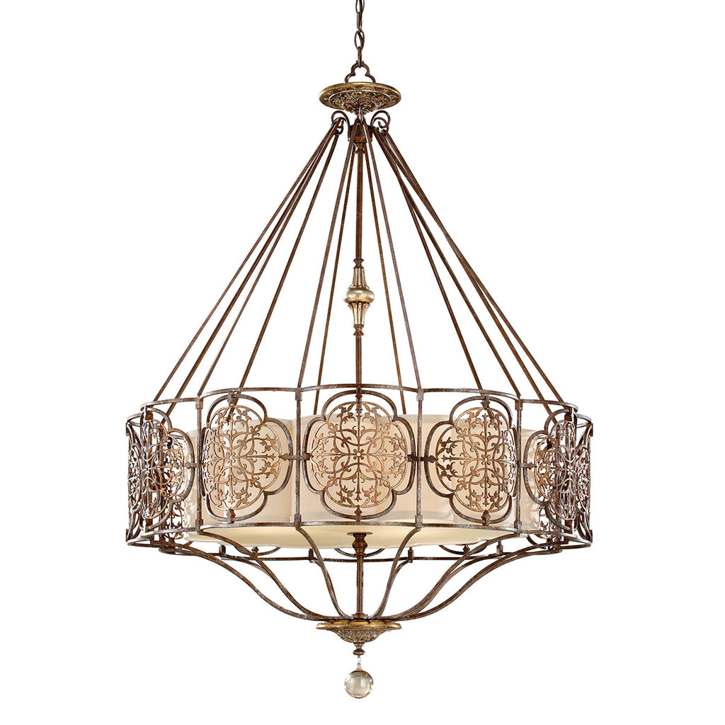 Marcella 4 Light Chandelier - Feiss