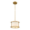 Lemuria 1 Light Duo-Mount Mini Pendant - Gilded Nola