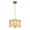 Lemuria 2 Light Duo-Mount Medium Pendant - Gilded Nola