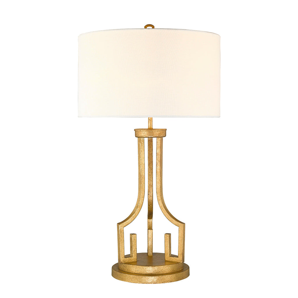 Lemuria 1 Light Table Lamp  - Gilded Nola