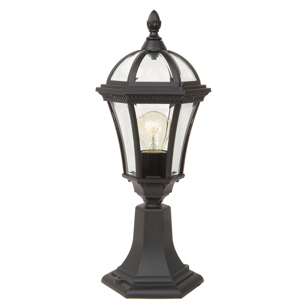 Ledbury 1 Light Pedestal Lantern - Garden Zone