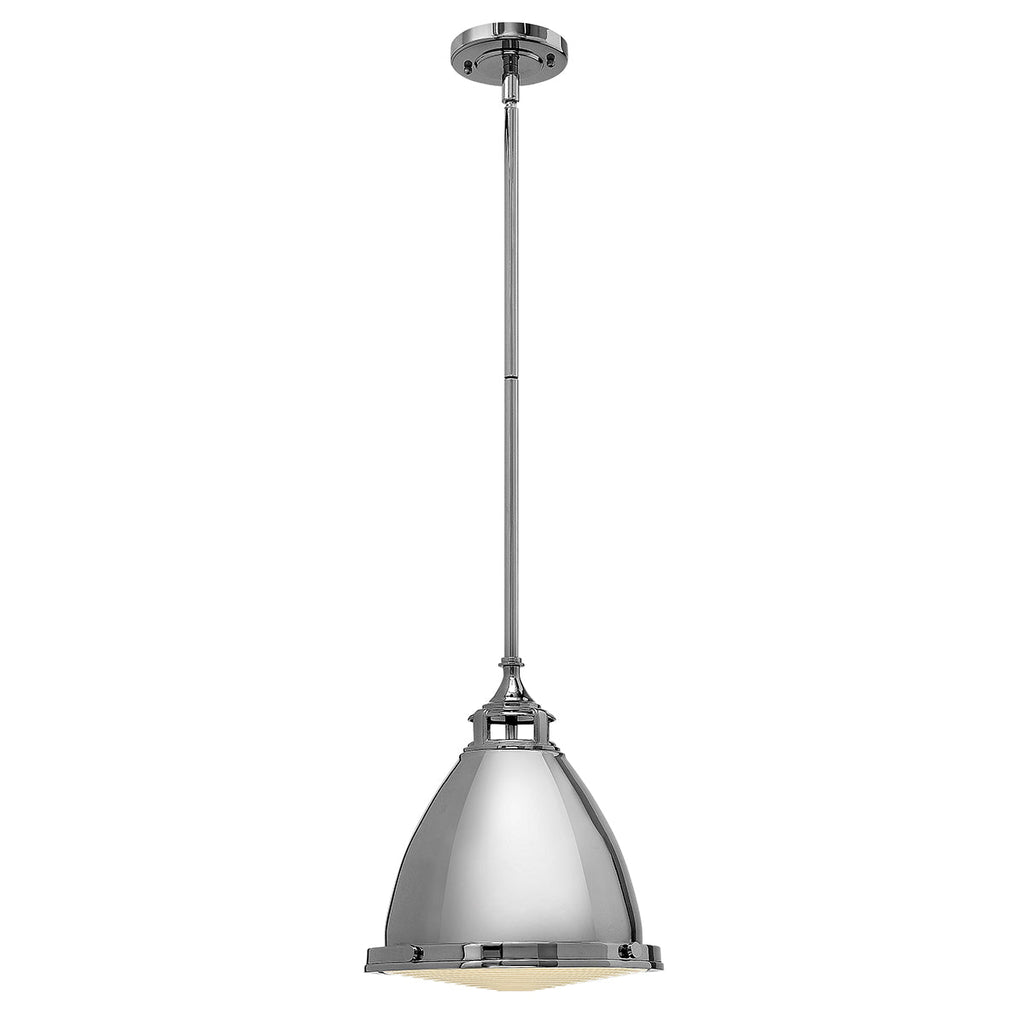 Amelia 1 Light Medium Pendant - Polished Nickel - Hinkley Lighting