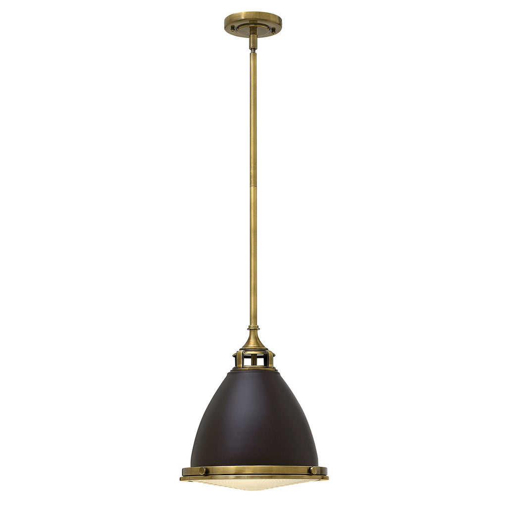 Amelia 1 Light Medium Pendant - Buckeye Bronze/Restoration Bronze - Hinkley Lighting