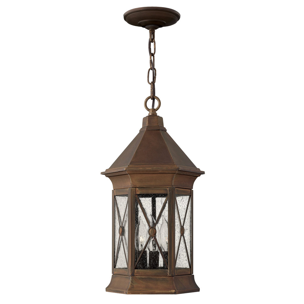 Brighton 3 Light Chain Lantern - Hinkley Lighting