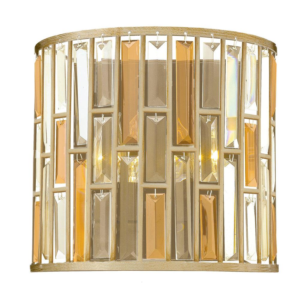 Gemma 2 Light Wall Light - Silver Leaf - Hinkley Lighting