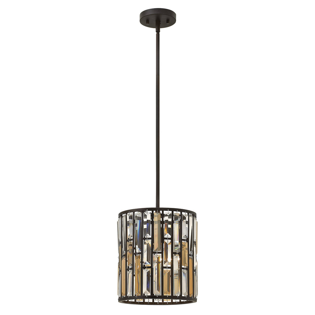 Gemma 1 Light Mini Pendant - Vintage Bronze - Hinkley Lighting