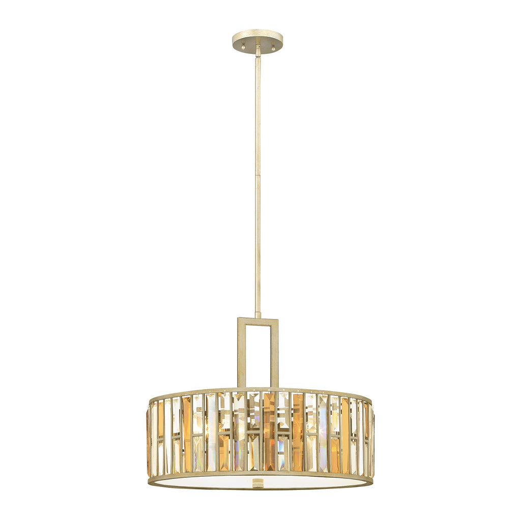 Gemma 3 Light Pendant - Silver Leaf - Hinkley Lighting