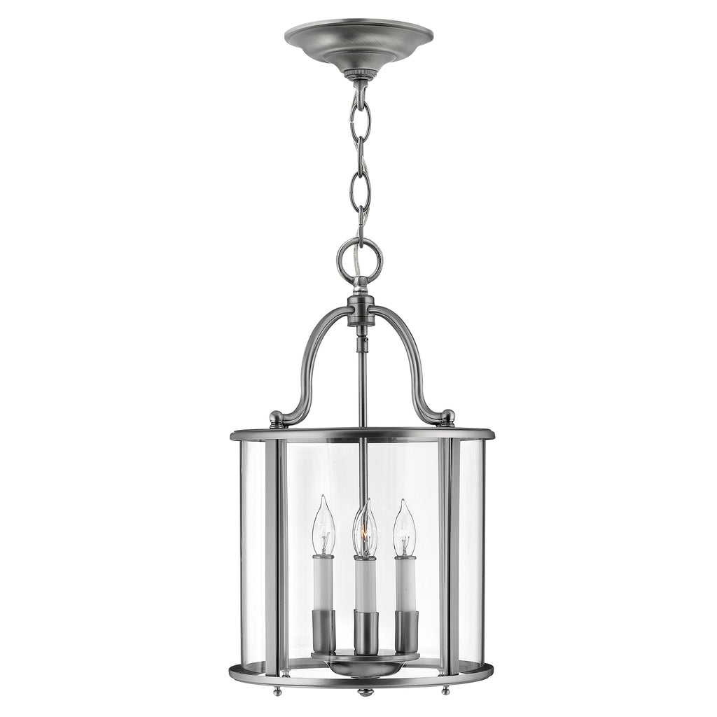 Gentry 4 Light Medium Pendant - Pewter - Hinkley Lighting