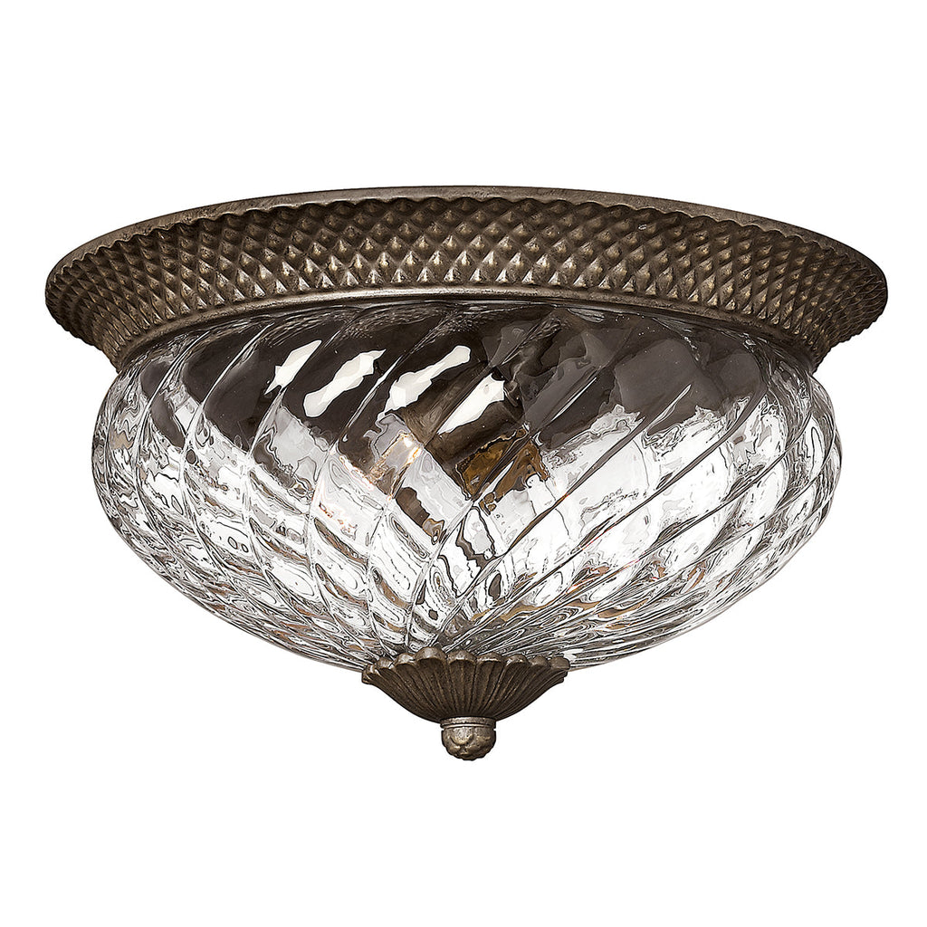 Plantation 3 Light Large Flush - Pearl Bronze - Hinkley Lighting