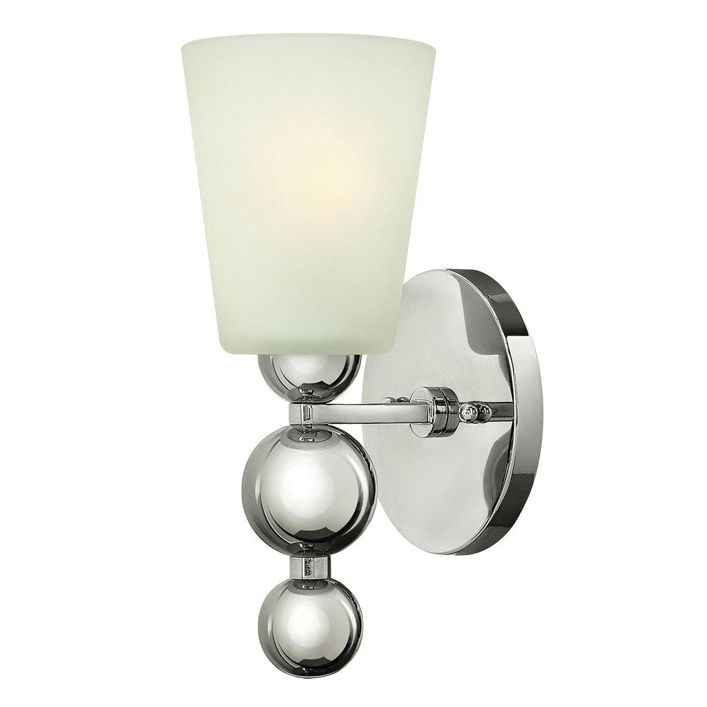 Zelda 1 Light Wall Light - Polished Nickel - Hinkley Lighting