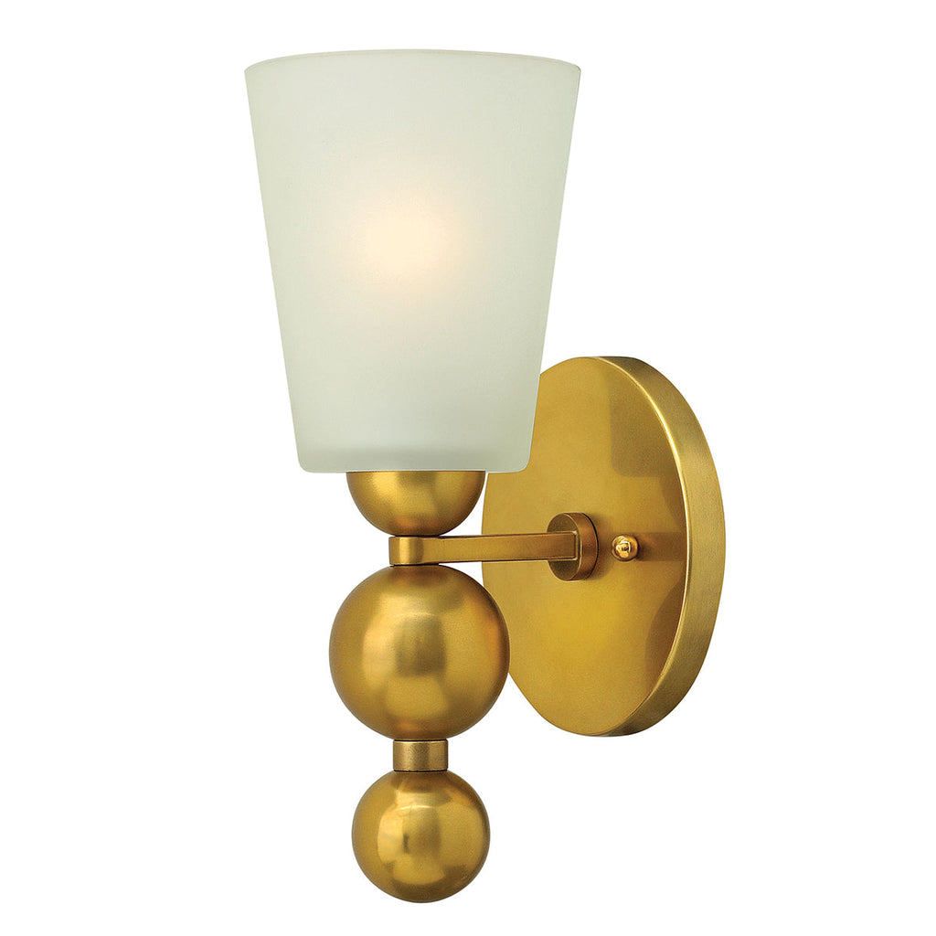 Zelda 1 Light Wall Light - Vintage Brass - Hinkley Lighting