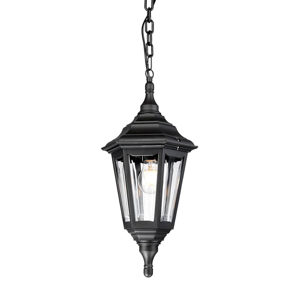 Kinsale 1 Light Chain Lantern - Elstead Lighting