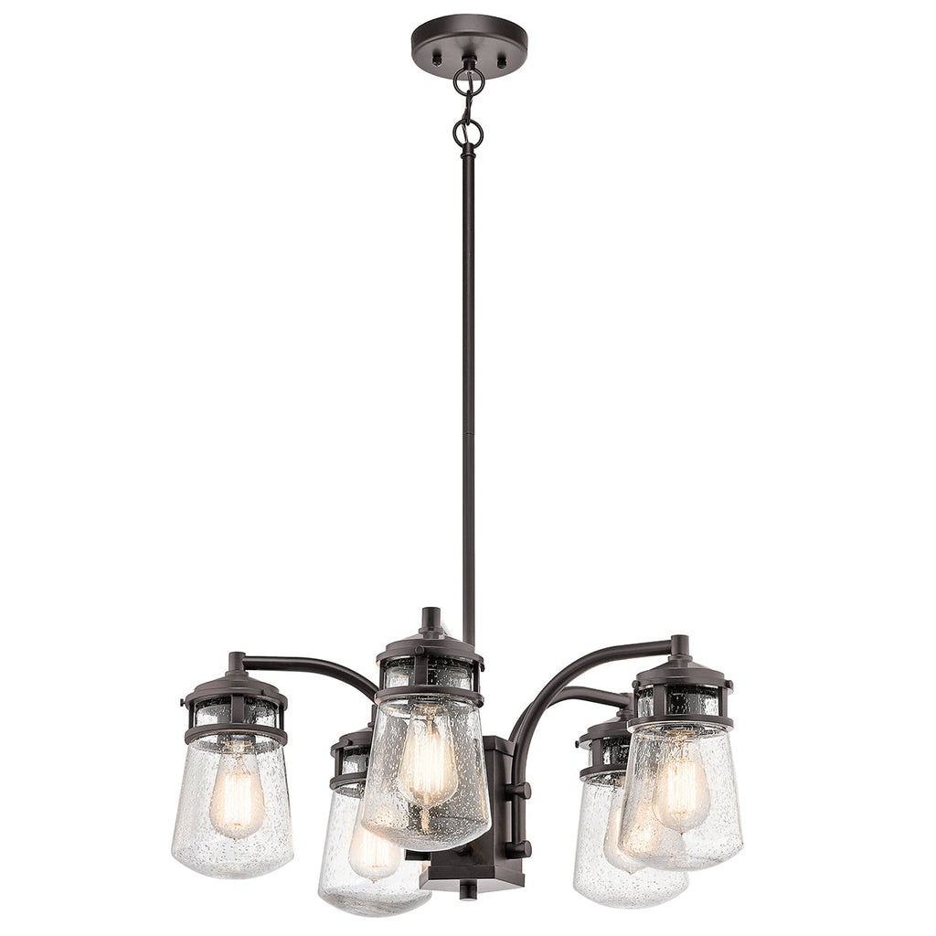 Lyndon 5 Light Outdoor Chandelier - Kichler