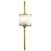 Mona 2 Light Wall Light - Natural Brass - Kichler