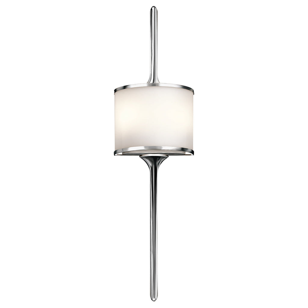 Mona 2 Light Wall Light - Polished Chrome - Kichler