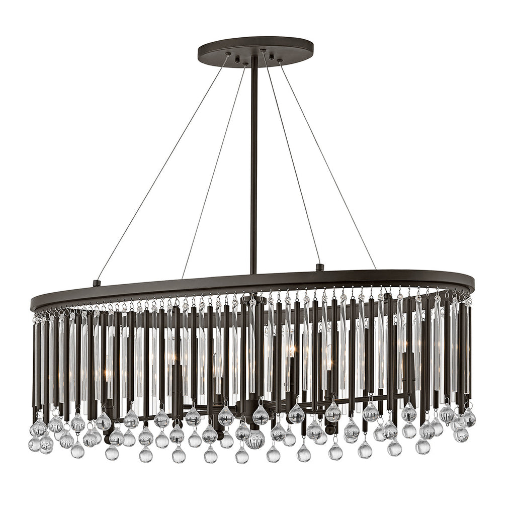 Piper 6 Light Oval Chandelier/Pendant - Kichler