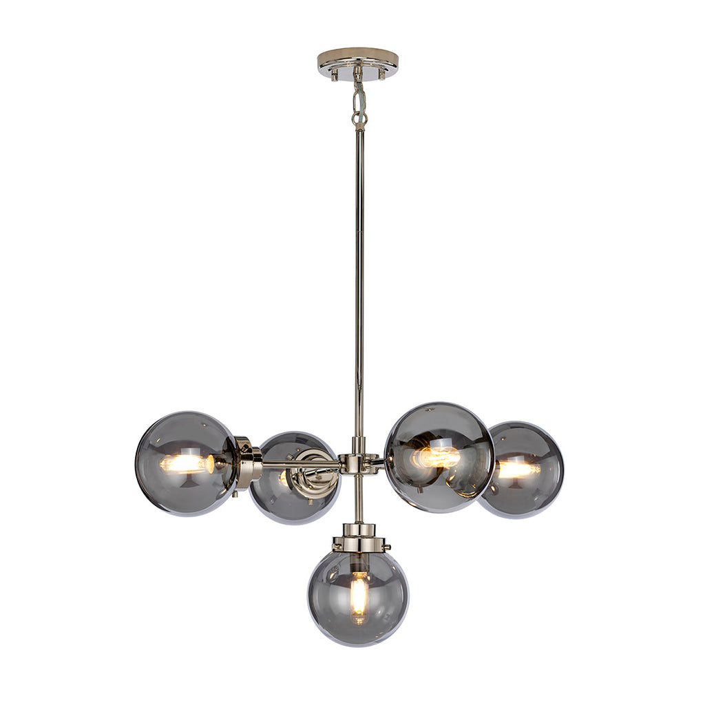 Kula 5 Light Chandelier by Elstead Lighting