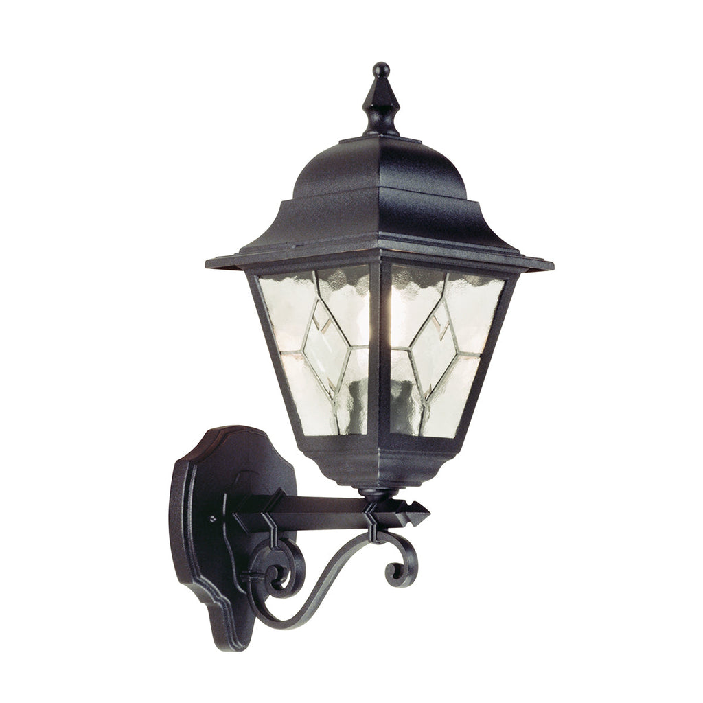 Norfolk 1 Light Up Wall Lantern  - Elstead Lighting