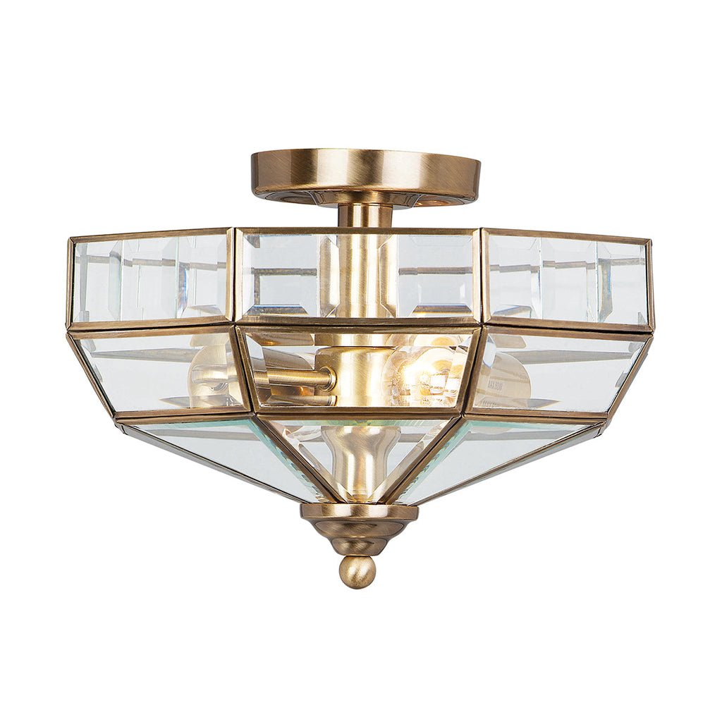 Old Park 2 Light Wall Lantern - Aged Bronze - Elstead Lighting