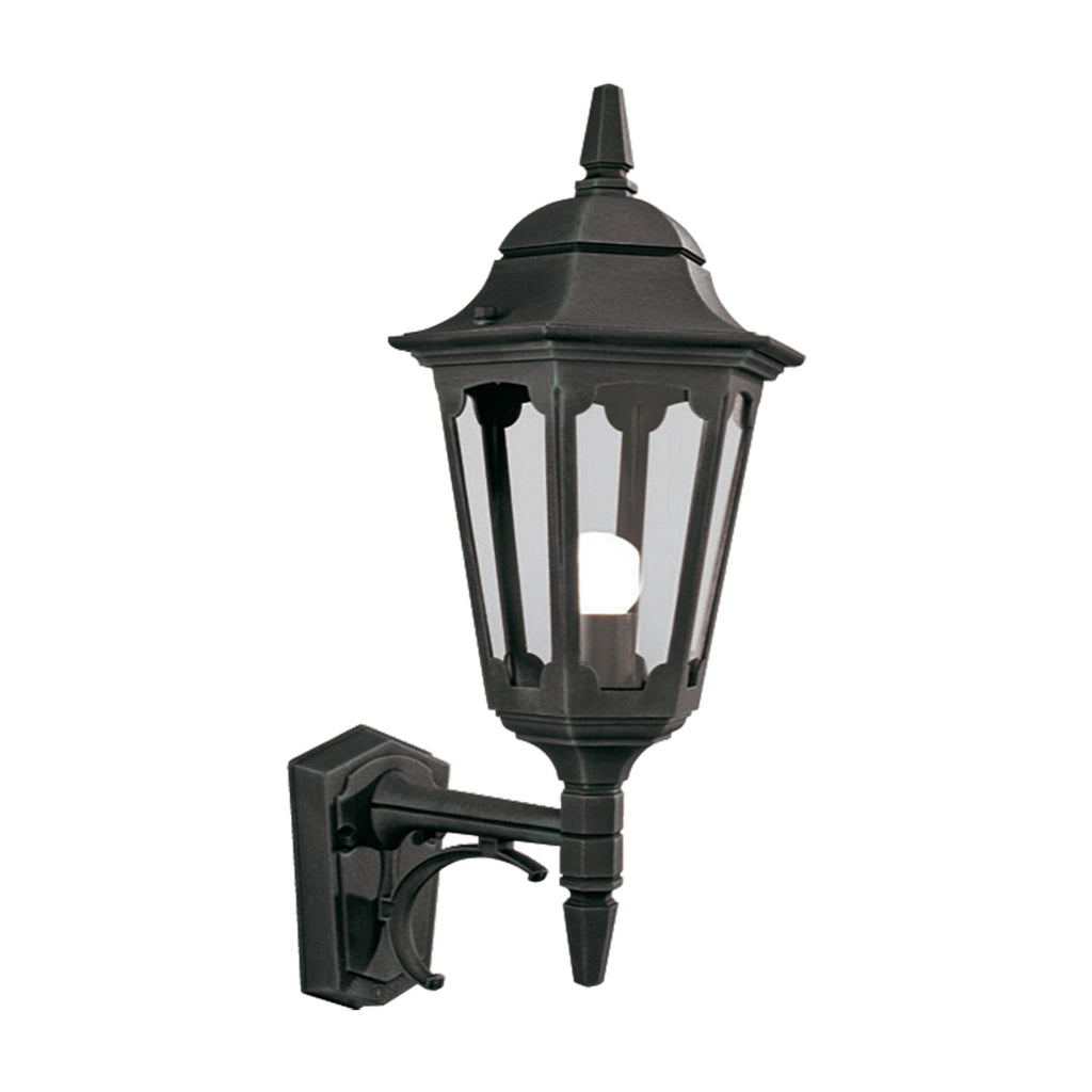 Parish 1 Light Up Wall Lantern - Elstead Lighting