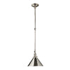 Provence 1 Light Wall Light/Pendant - Polished Nickel - Elstead Lighting 