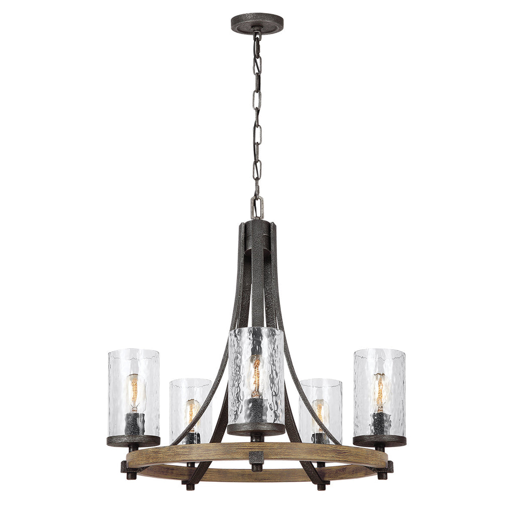 Angelo 5 Light Chandelier by Quintiesse