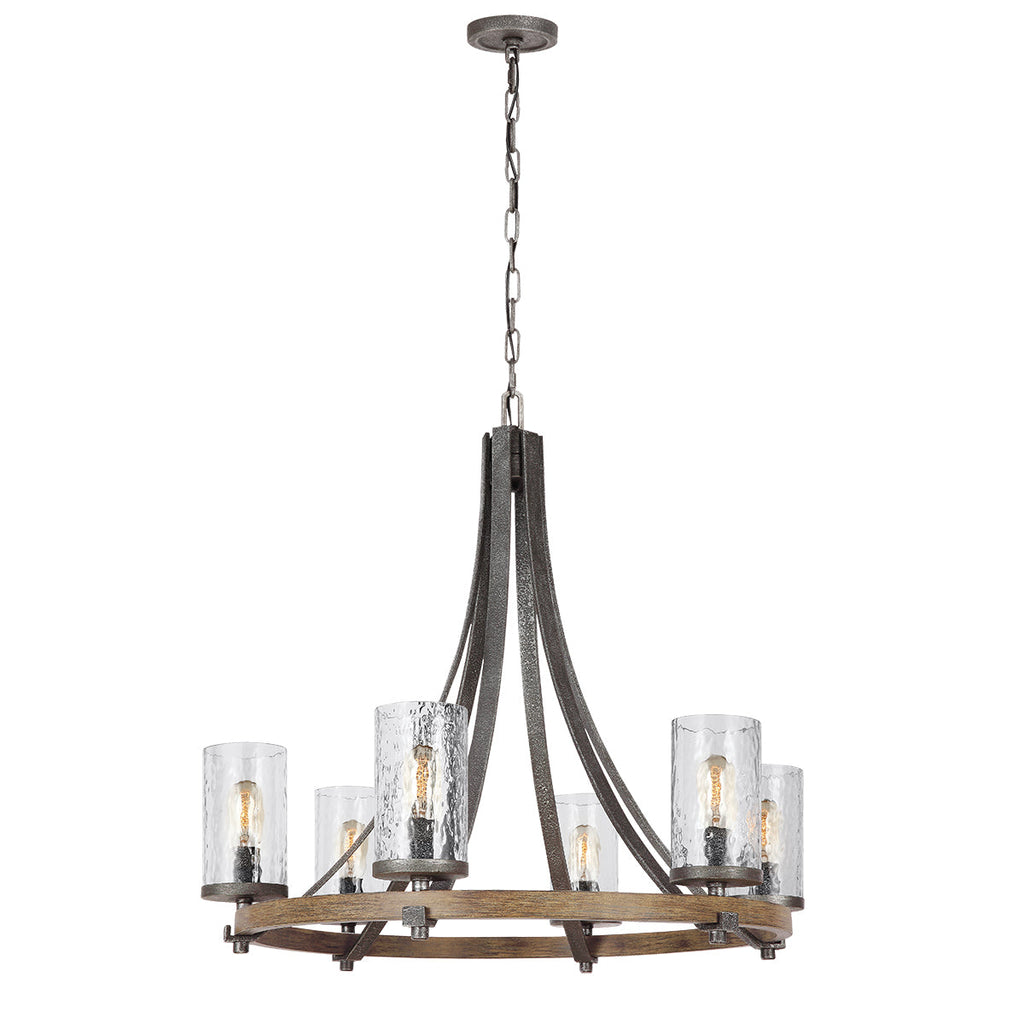 Angelo 6 Light Chandelier by Quintiesse