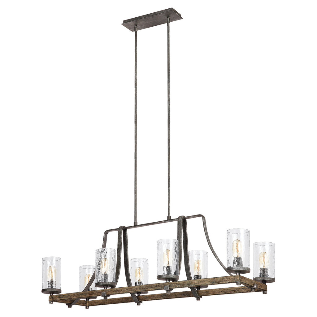 Angelo 8 Light Isle Chandelier by Quintiesse