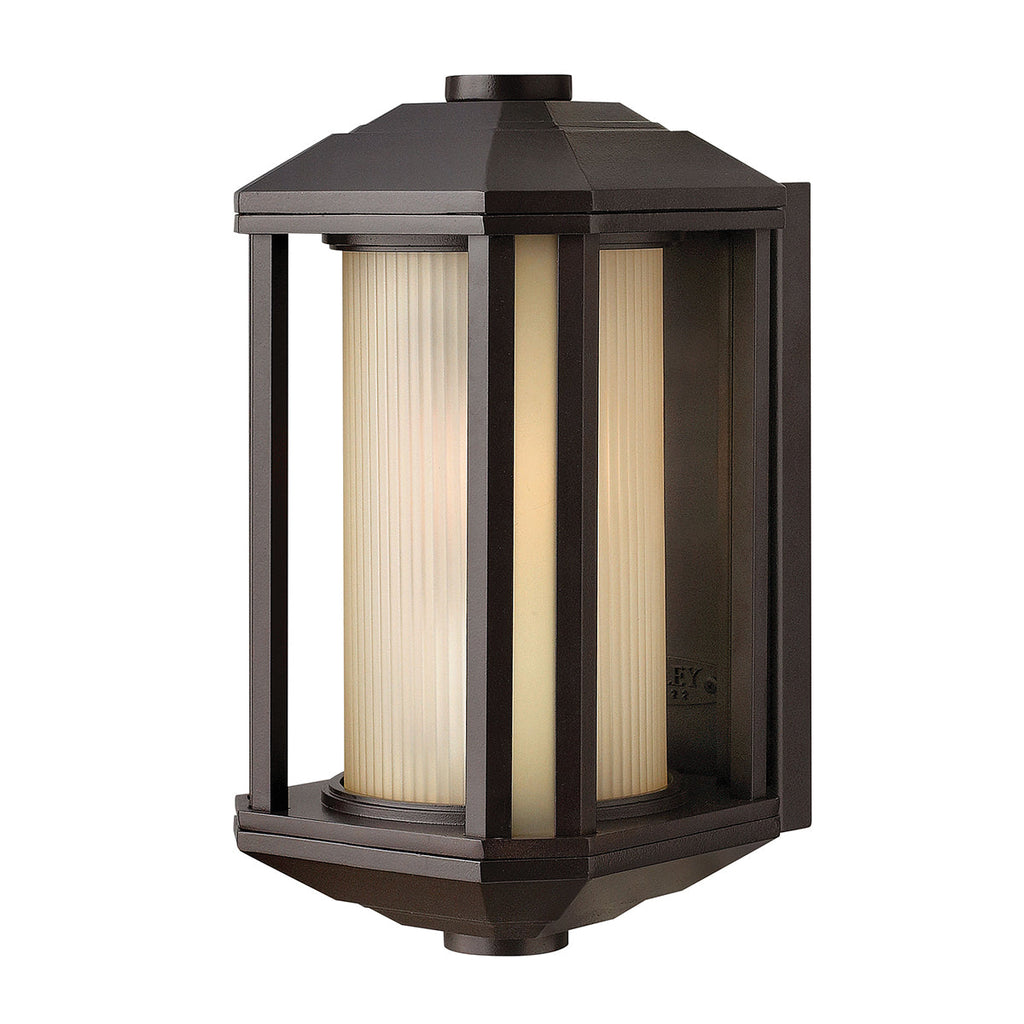 Castelle 1 Light Small Wall Lantern - Bronze by Quintiesse