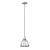 Elroy 1 Light Pendant - Brushed Nickel by Quintiesse