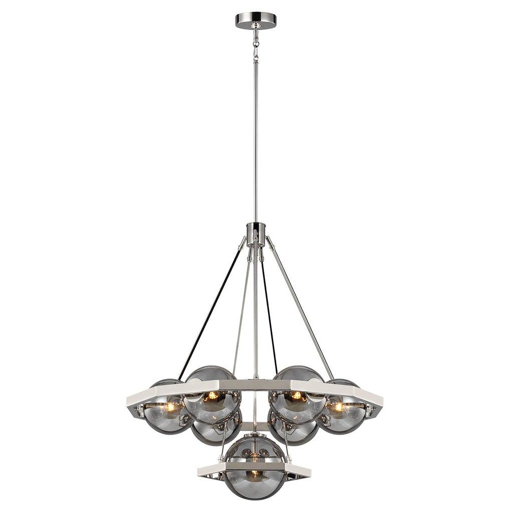 Harper 7 Light Chandelier by Quintiesse