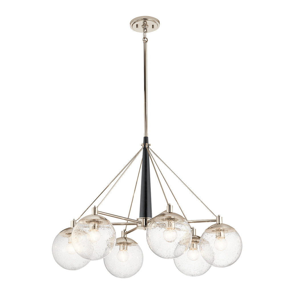 Marilyn 6 Light Chandelier by Quintiesse