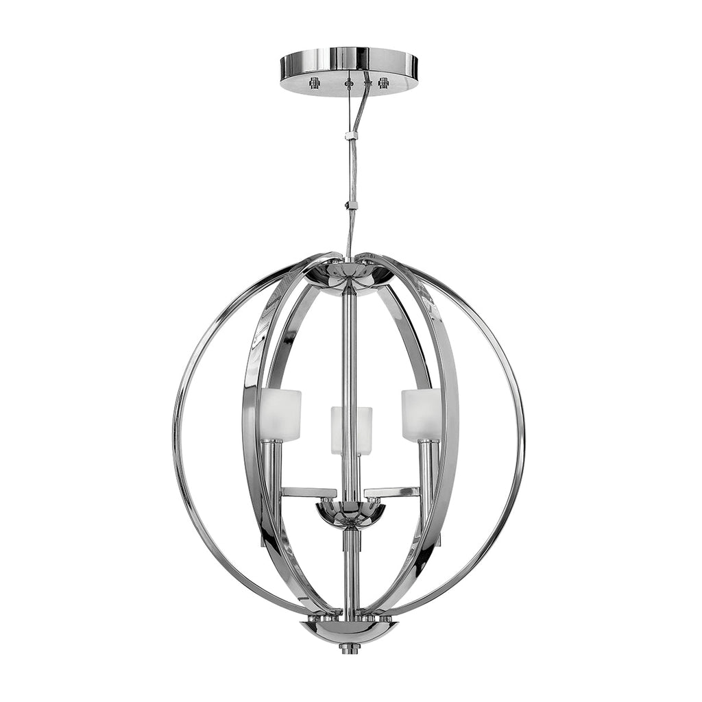 Mondo 3 Light Chandelier by Quintiesse