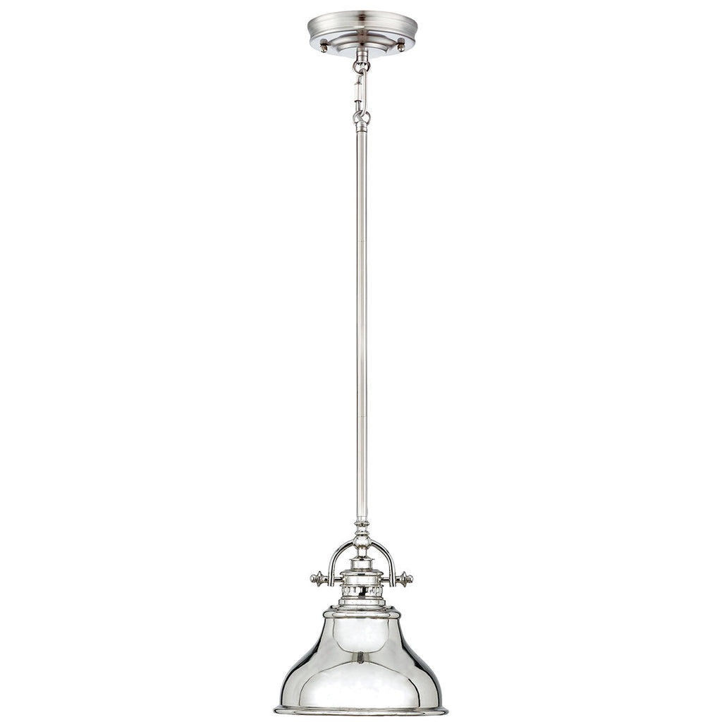 Emery 1 Light Mini Pendant - Imperial Silver - Quoizel