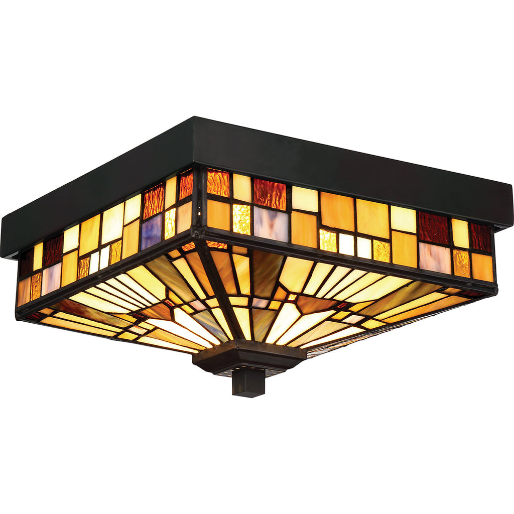 Inglenook 2 Light Outdoor Flush Mount - Quoizel