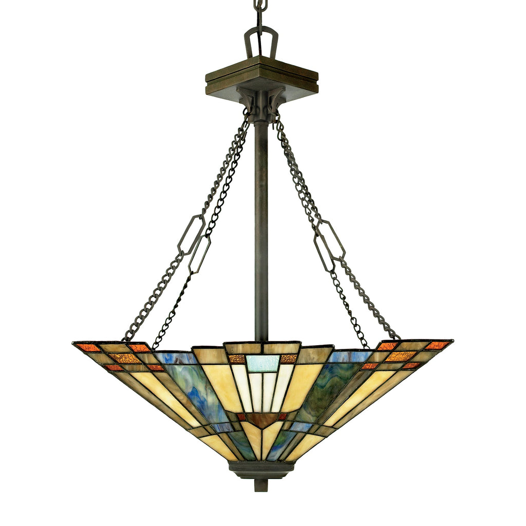 Inglenook 3 Light Pendant - Quoizel